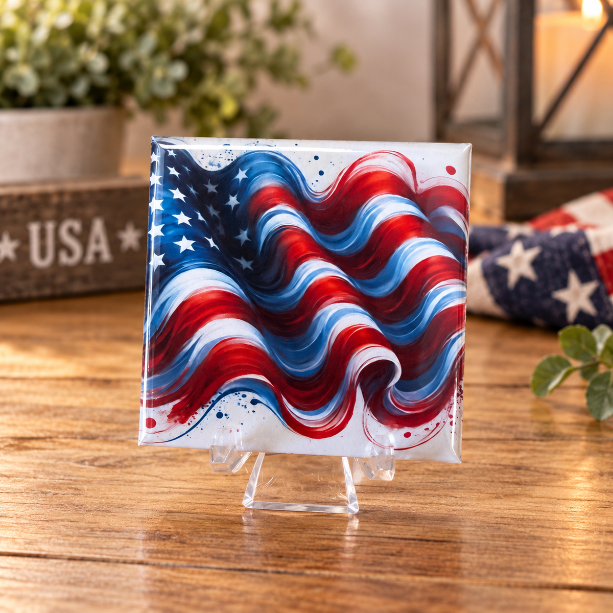 American Flag Magnet