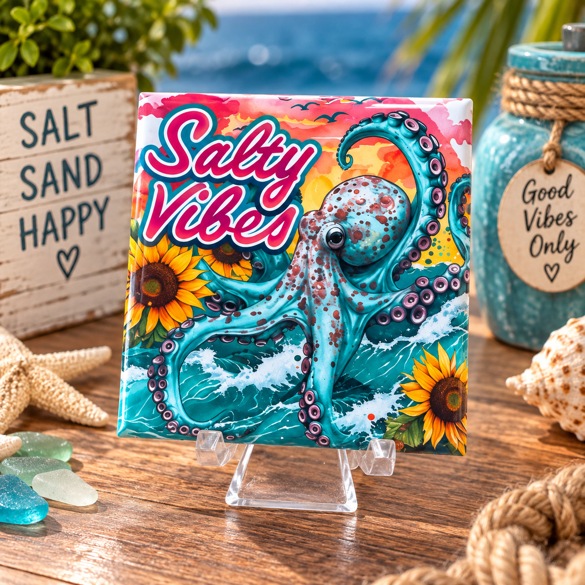 Salty Vibes Magnet