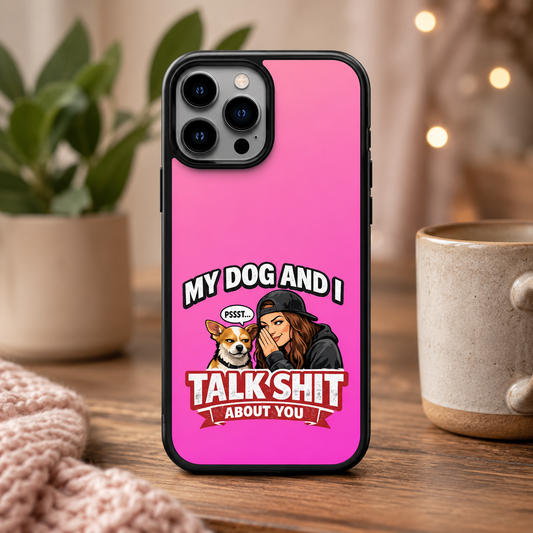 My Dog And I | iPhone Case