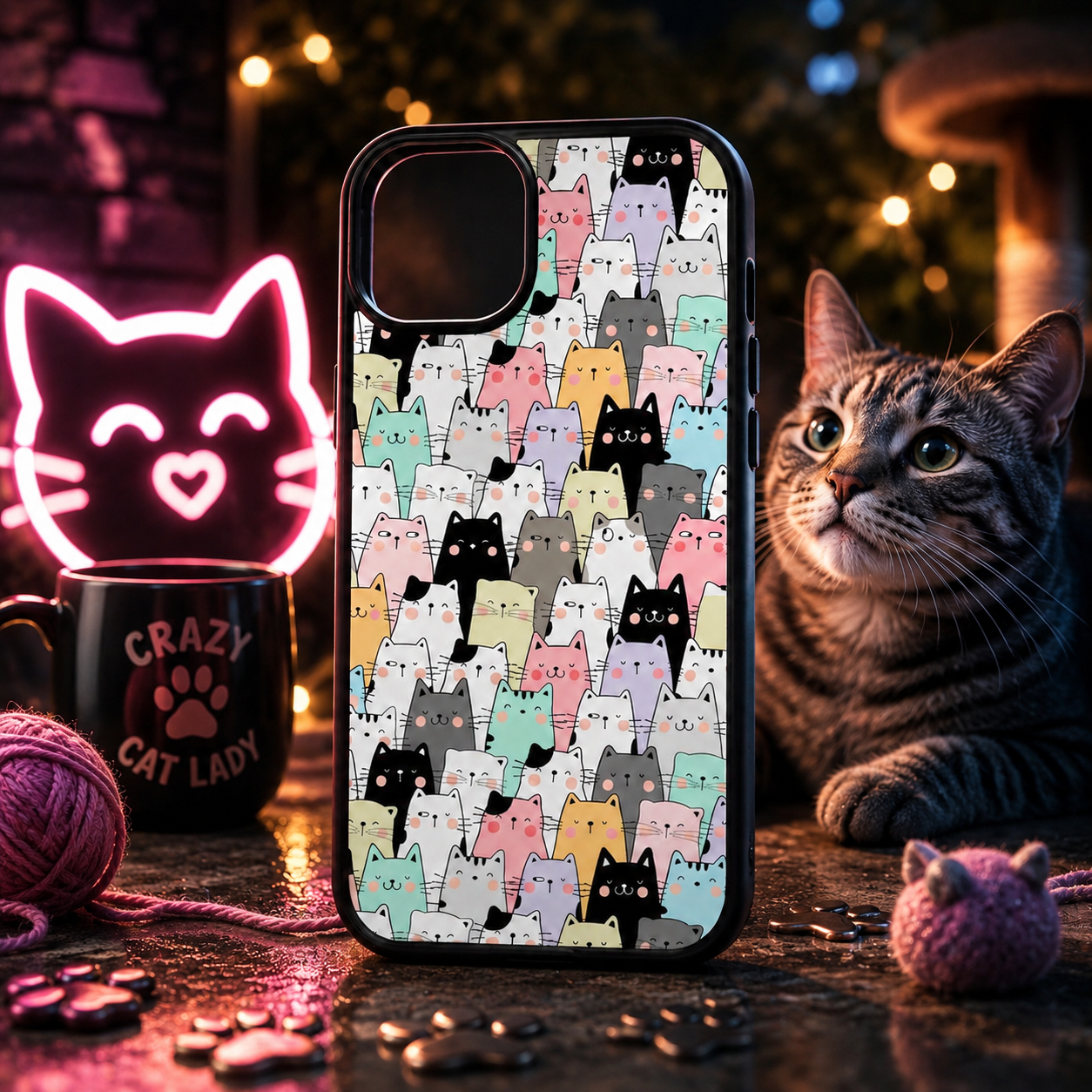 Cute Cats | iPhone Case