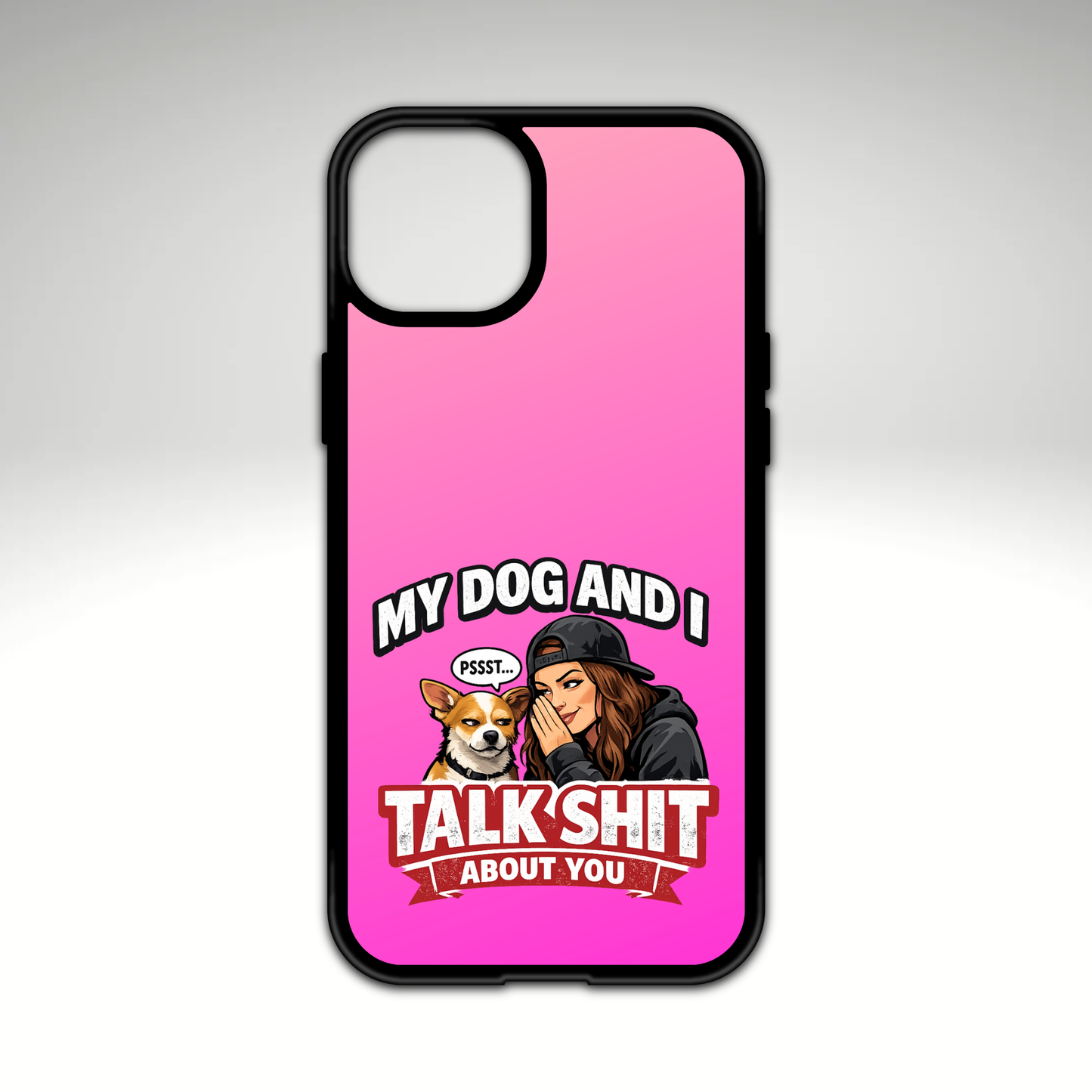 My Dog And I | iPhone Case