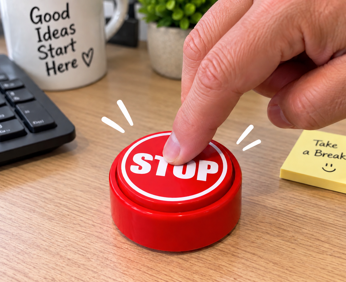 STOP Clicker – 3D Printed Desk Fidget