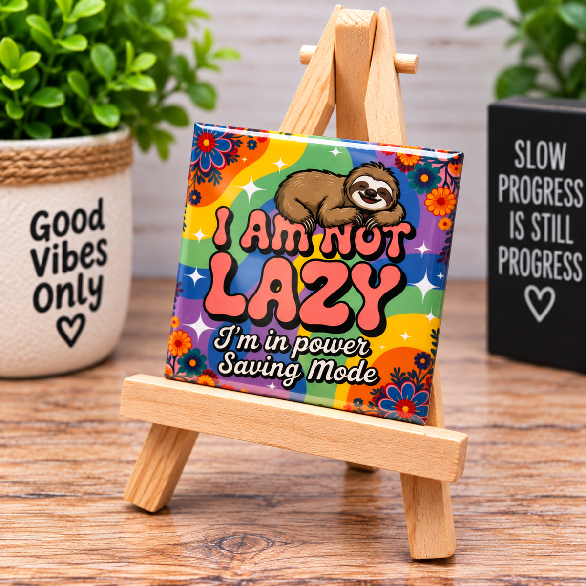 I’m Not Lazy Magnet